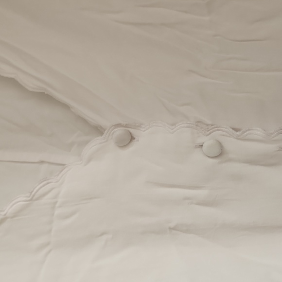 Beautiful Lacy SOFT SURROUNDINGS Scalloped Y2k Blouse - Picture 7 of 7